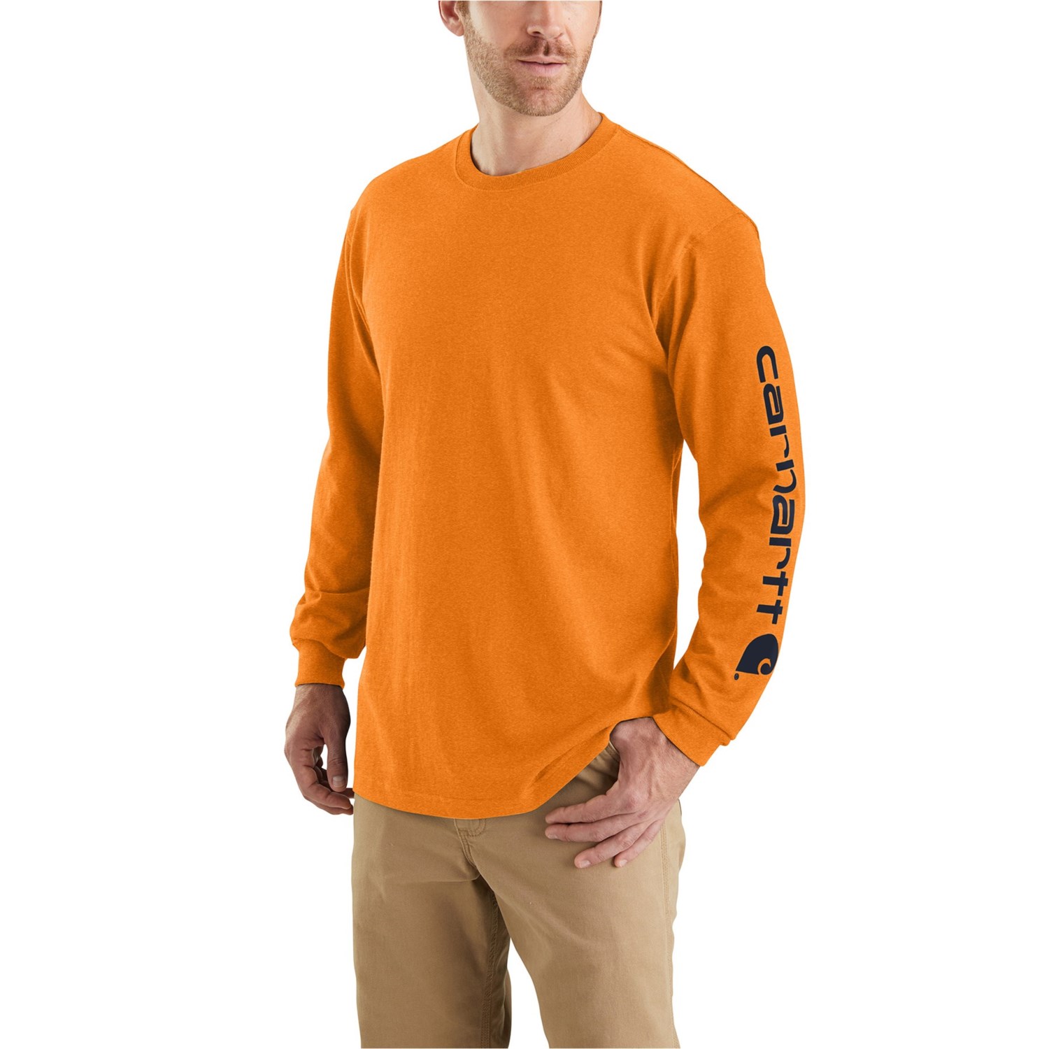 High quality 3 Carhartt Original Fit Long Sleeve T-shirts