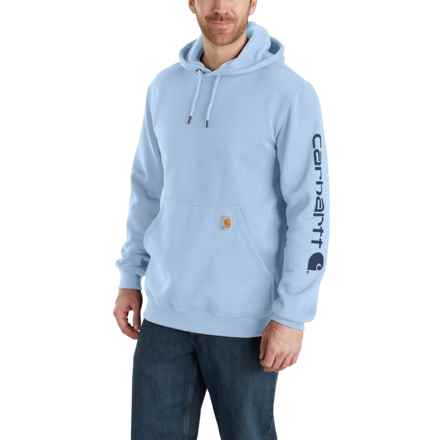 Carhartt K288 Big and Tall Midweight Logo Hoodie - Factory Seconds in Moonstone