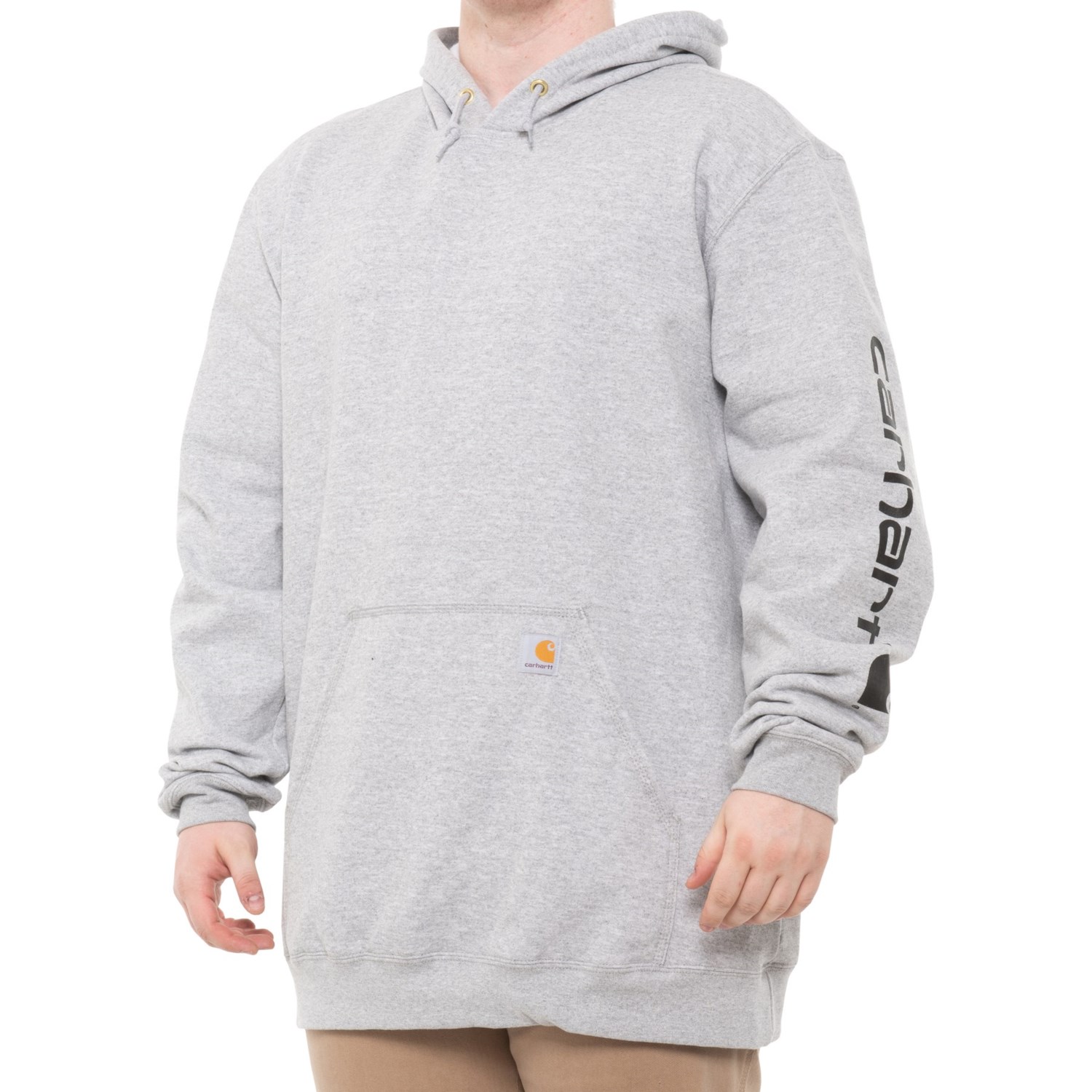 carhartt k288 midweight logo hoodie