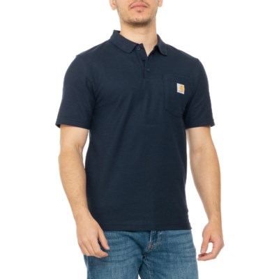 Carhartt K570 Loose Fit Midweight Pocket Polo Shirt - Short