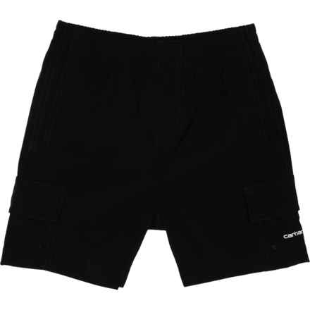 Carhartt Little Boys CH8333 Rugged Flex® Ripstop Work Shorts in Caviar Black