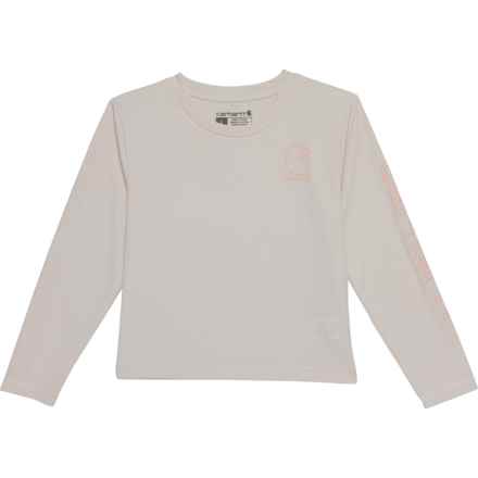 Carhartt Little Girls CA7033 Force® Sun Defender T-Shirt - UPF 50+, Long Sleeve in Malt