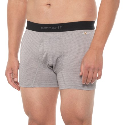 Carhartt Men's Base Force 5 Lightweight Boxer Brief Underwear 