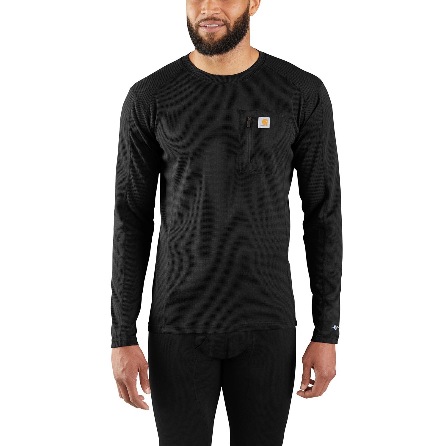 Carhartt MBL104 Base Force® Midweight Tech Crew Base Layer Top Long
