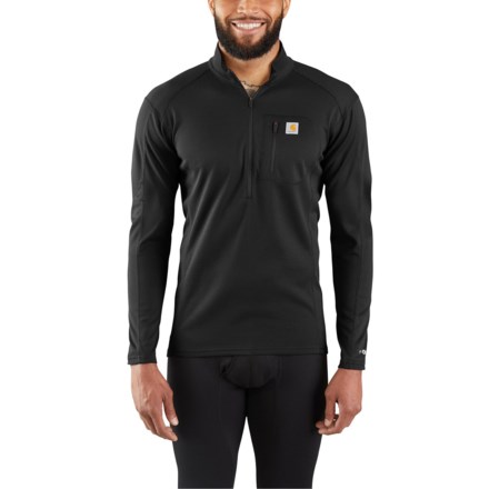 Carhartt Men's Force Midweight Micro-Grid Base Layer Hoodie