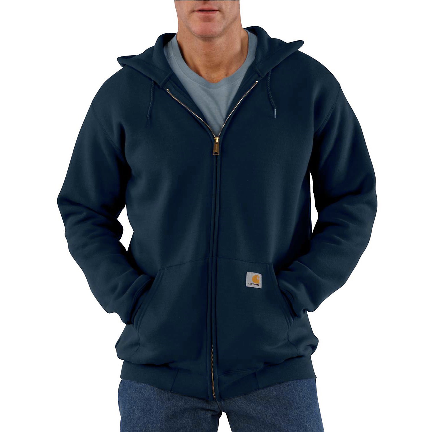 Carhartt Midweight Zip-Front Core Hoodie – Factory Seconds (For Big and ...