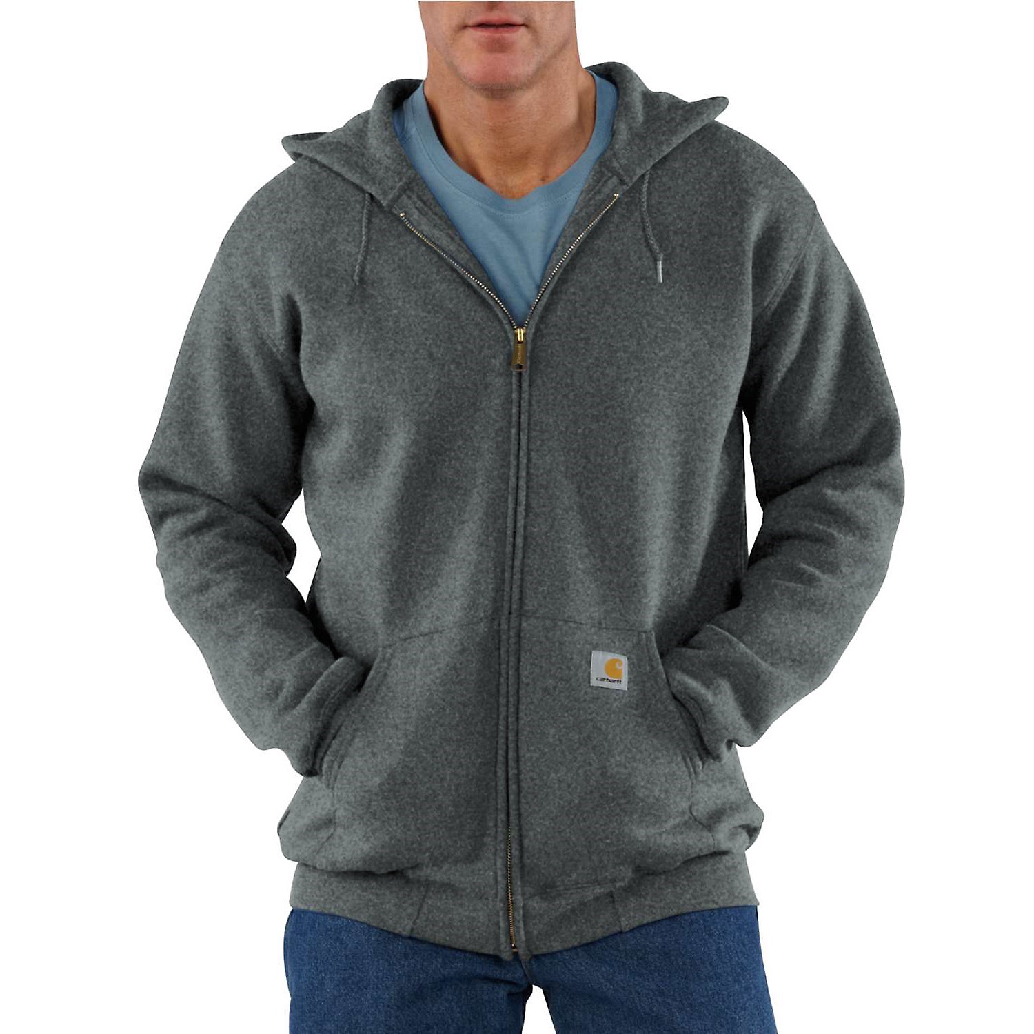 Carhartt Midweight Zip-Front Hoodie – Factory Seconds (For Big and Tall ...
