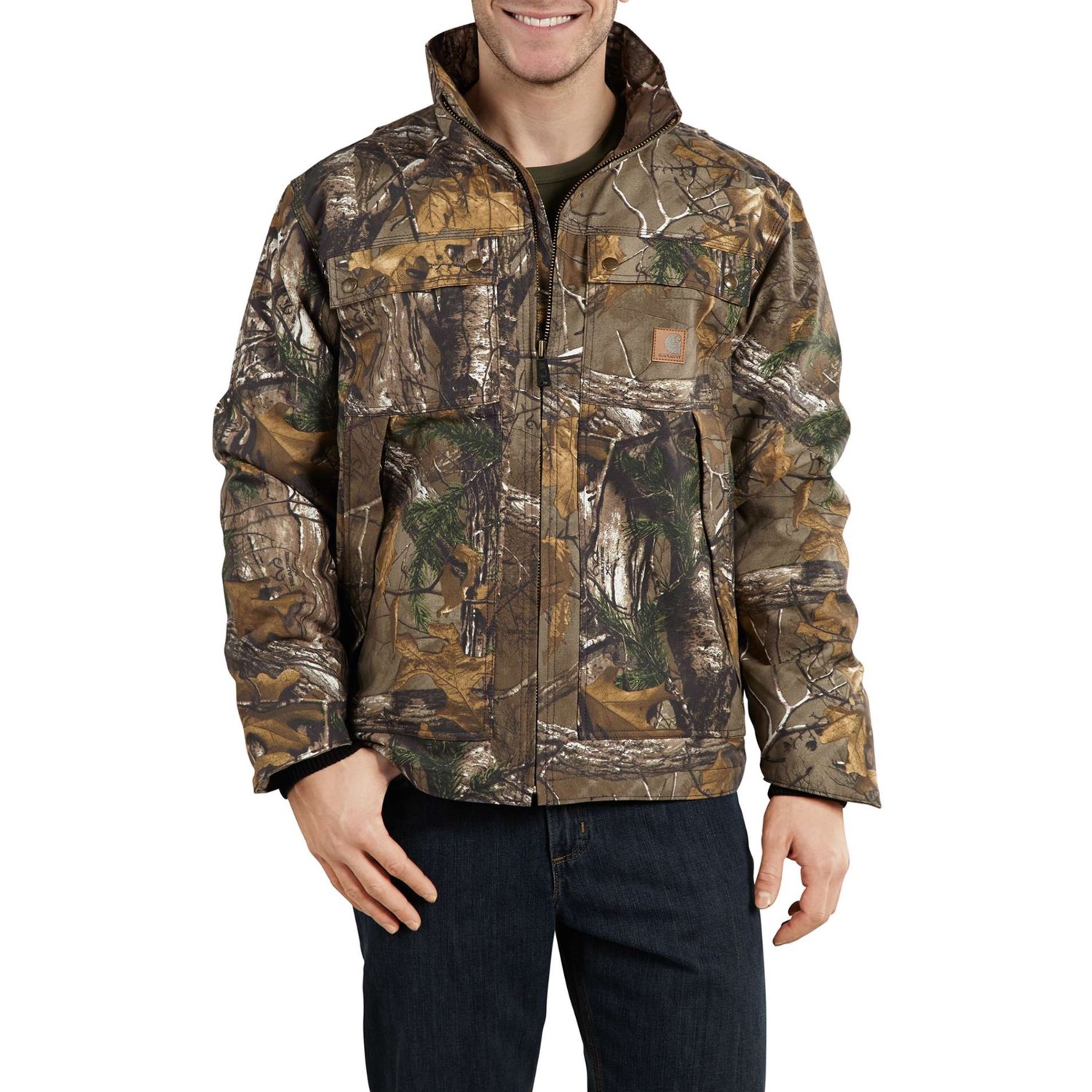 Carhartt Quick Duck® Rain Defender® Camo Traditional Jacket – Insulated ...