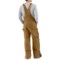 640VF_2 Carhartt Quilt-Lined Zip-to-Thigh Bib Overalls - Insulated, Factory Seconds (For Men)