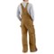 639UJ_2 Carhartt R41 Zip-to-Thigh Bib Overalls - Insulated, Factory Seconds (For Men)
