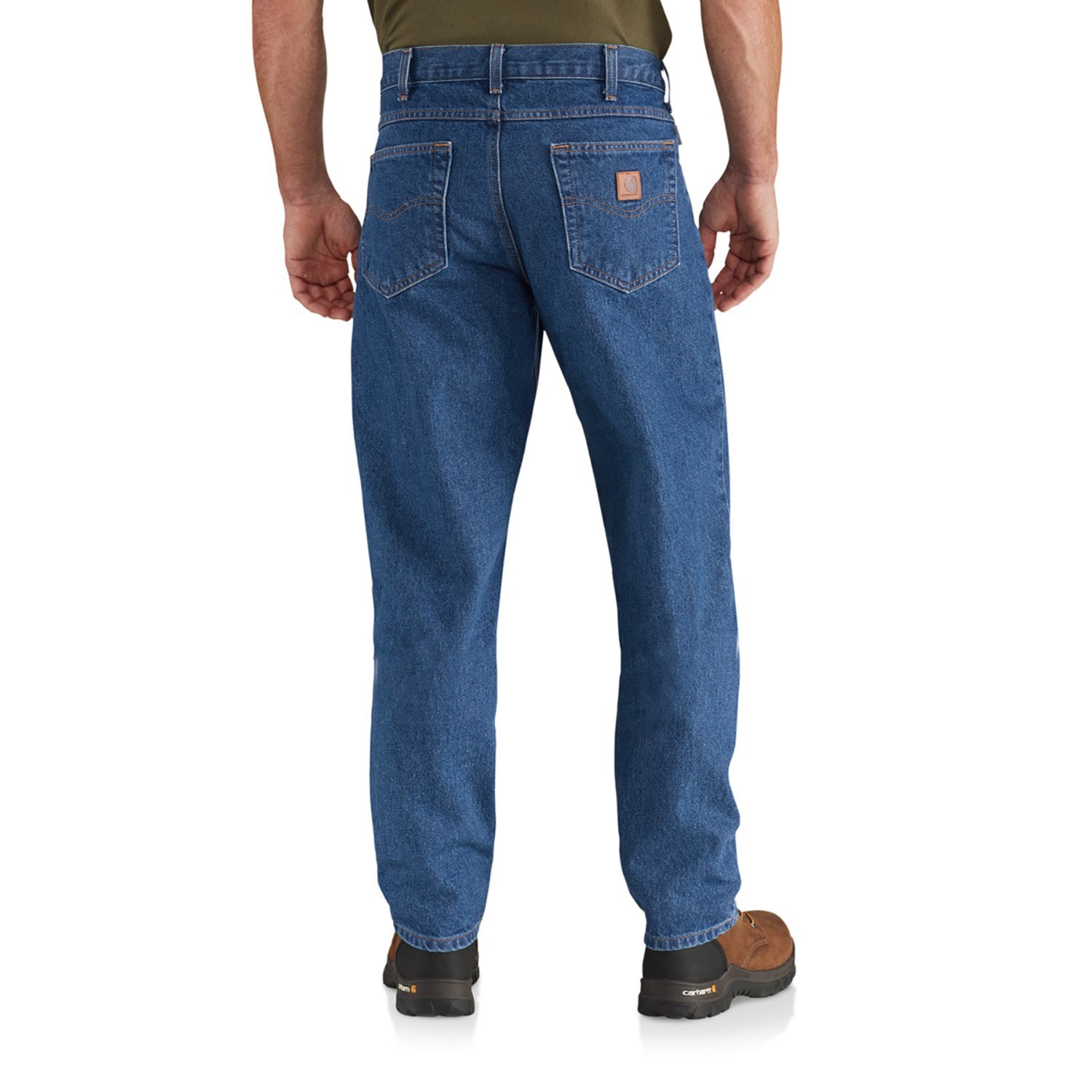 tapered leg jeans