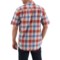 519VY_2 Carhartt Rugged Flex® Bozeman Shirt - Snap Front, Short Sleeve (For Big and Tall Men)