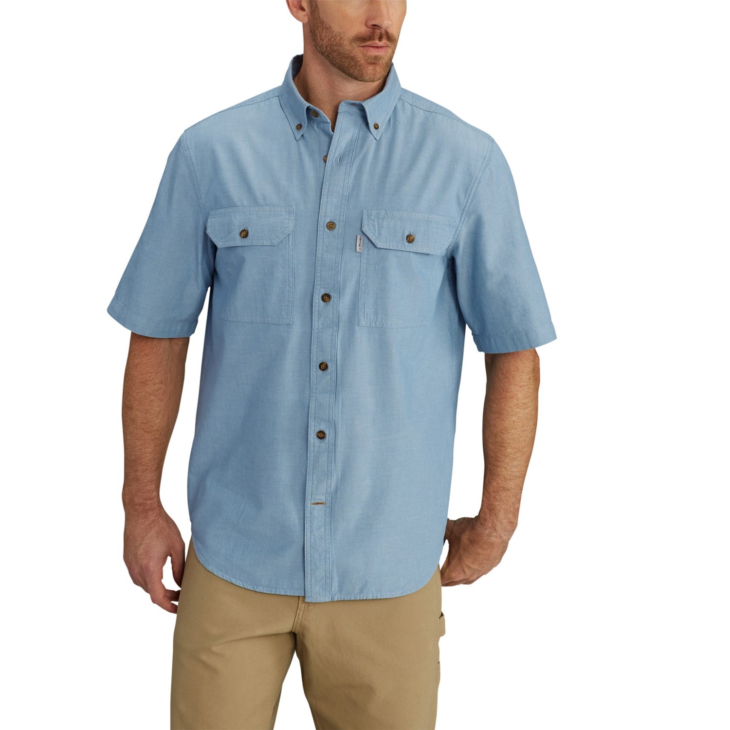 Carhartt S200 Cotton Chambray Shirt (For Men)