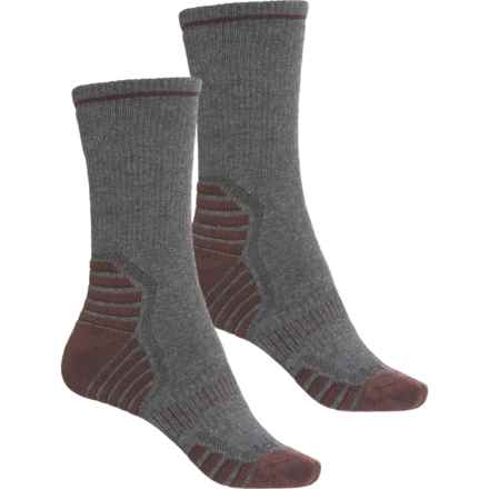 Carhartt SC7912W Force® Socks - 2-Pack, Crew (For Men and Women) in Charcoal