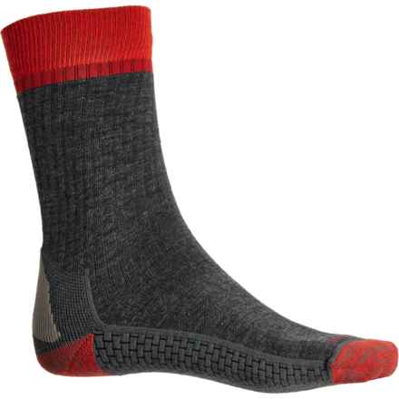 Carhartt SC9270 Force® Grid Midweight Socks - Merino Wool, Crew (For Men) in Gnthtr