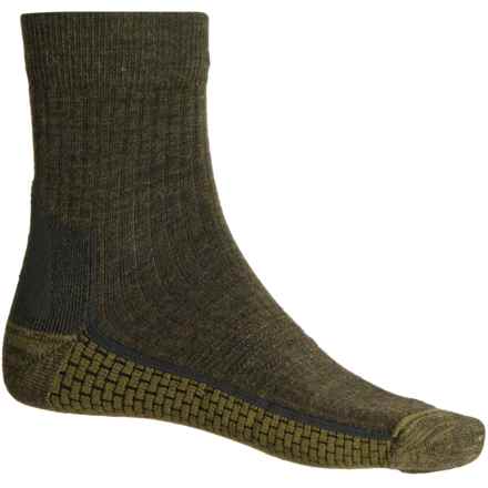 Carhartt SS9260M Force® Grid Midweight Socks - 3/4 Crew (For Men) in Olive