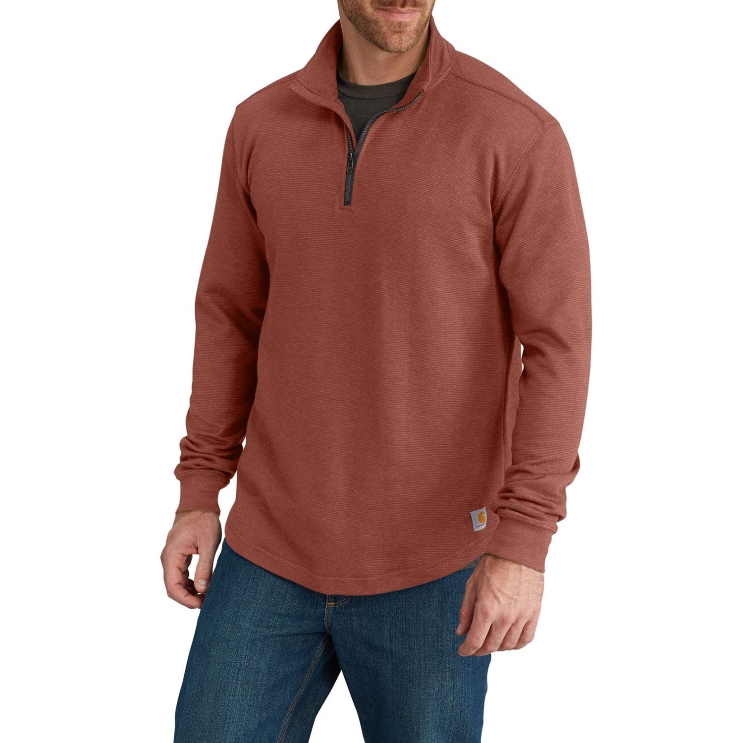 Carhartt Tilden Zip Neck Shirt – Long Sleeve, Factory Seconds (For Men)