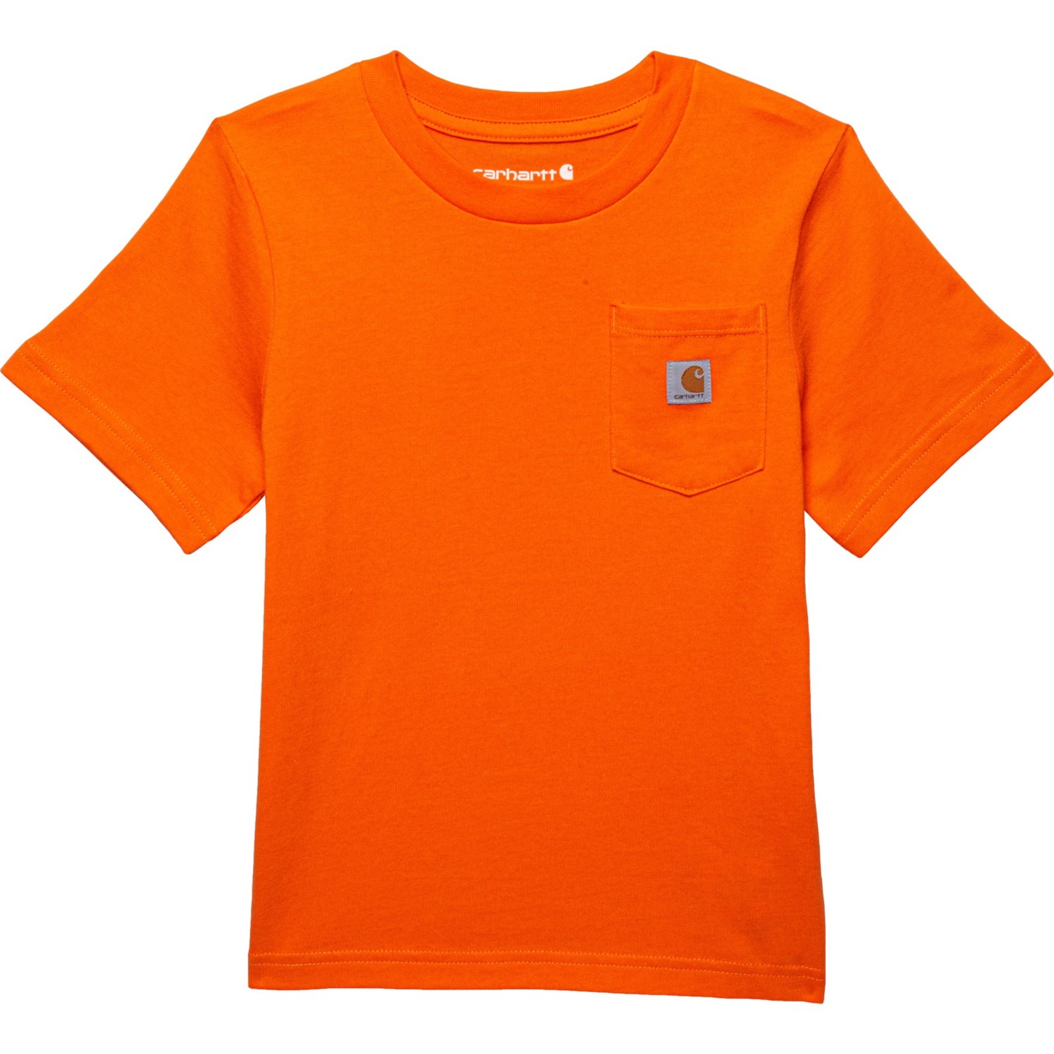 Carhartt Toddler Boys CA6271 Pocket TShirt Short Sleeve