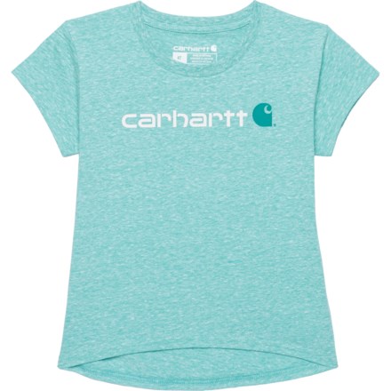 Carhartt Toddler Girls CG9812 Horse Stripe T-Shirt and Print