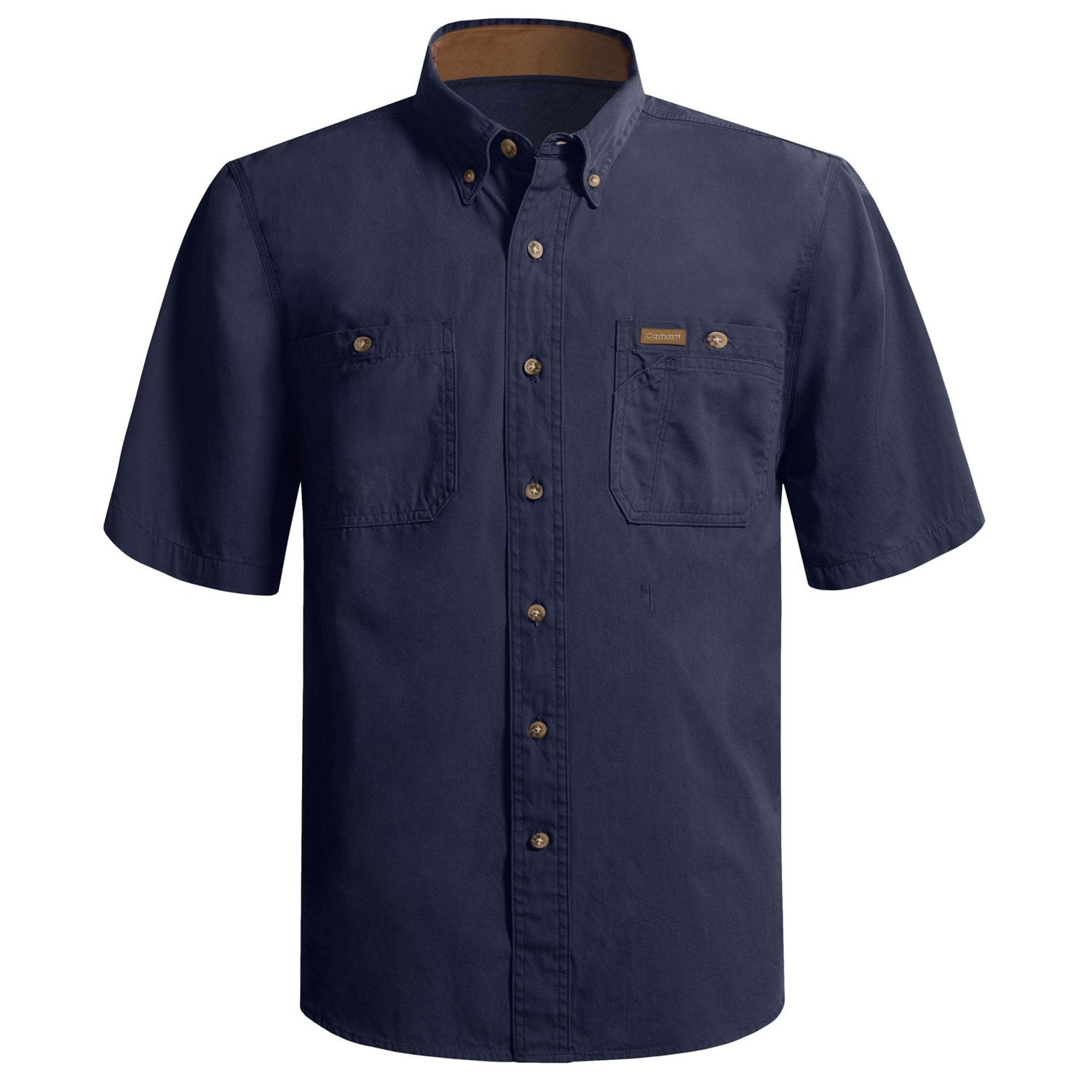 Carhartt Tradesmen Canvas Work Shirt - Cotton, Short Sleeve (For Men)