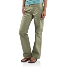 Carhartt Trail Pants - Straight Leg (For Women) in Willow - Closeouts