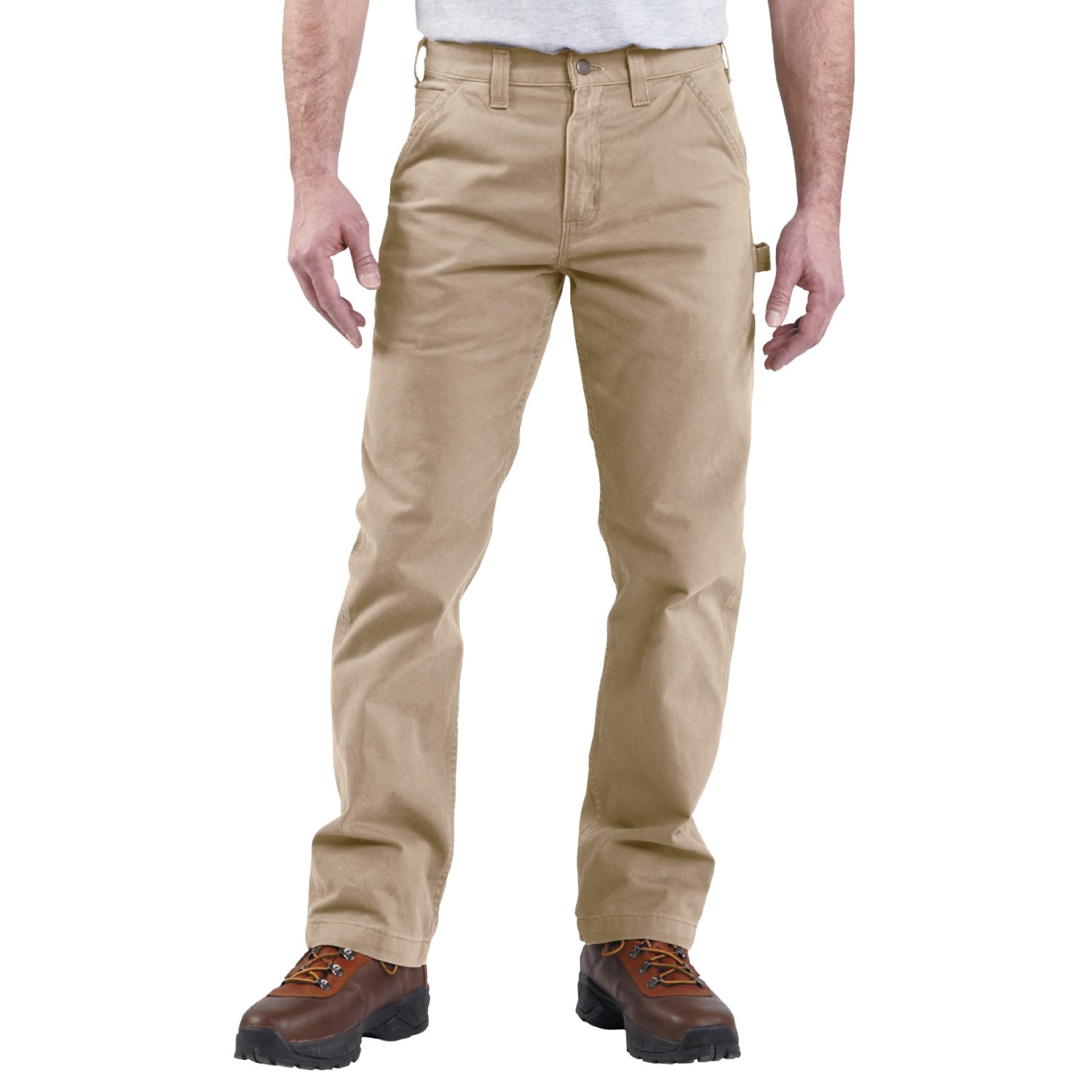 khaki work pants - Pi Pants