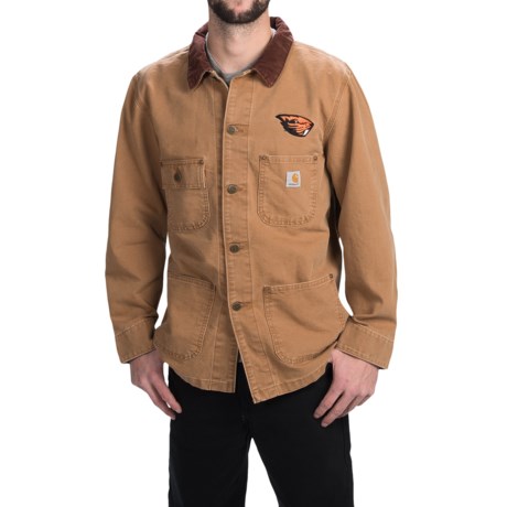 Carhartt Weathered Cotton Duck Chore Coat (For Men)