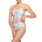 11RH1_3 Caribbean Joe Bandeau Long Tankini Set