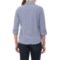 329GK_3 Caribbean Joe Jenna Stripe Shirt - Cotton, Roll-Up Long Sleeve (For Women)