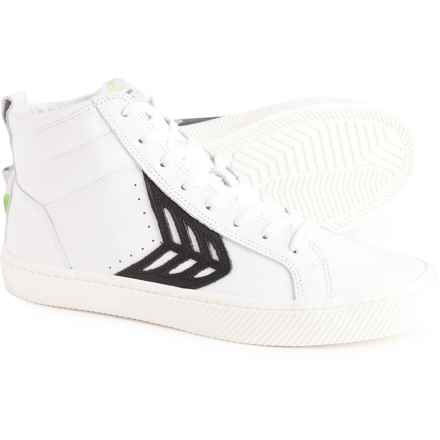 CARIUMA Catiba High-Top Sneakers - Leather (For Men) in Off White