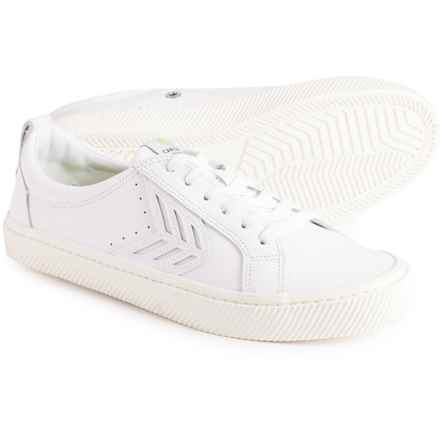 CARIUMA Catiba Low Sneakers - Leather (For Men) in Off White
