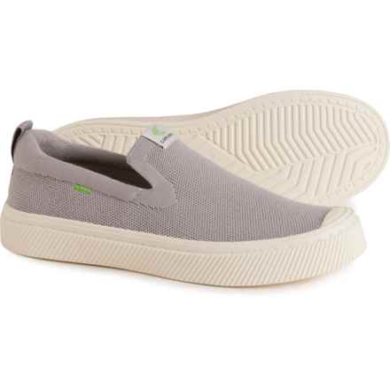 CARIUMA IBI Knit Sneakers - Slip-Ons (For Women) in Light Grey