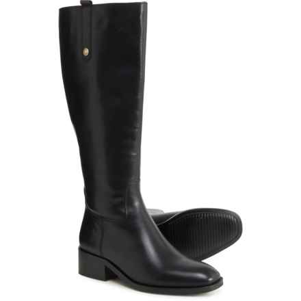 CARMELA Tall-Shaft Boots - Leather (For Women) in Black
