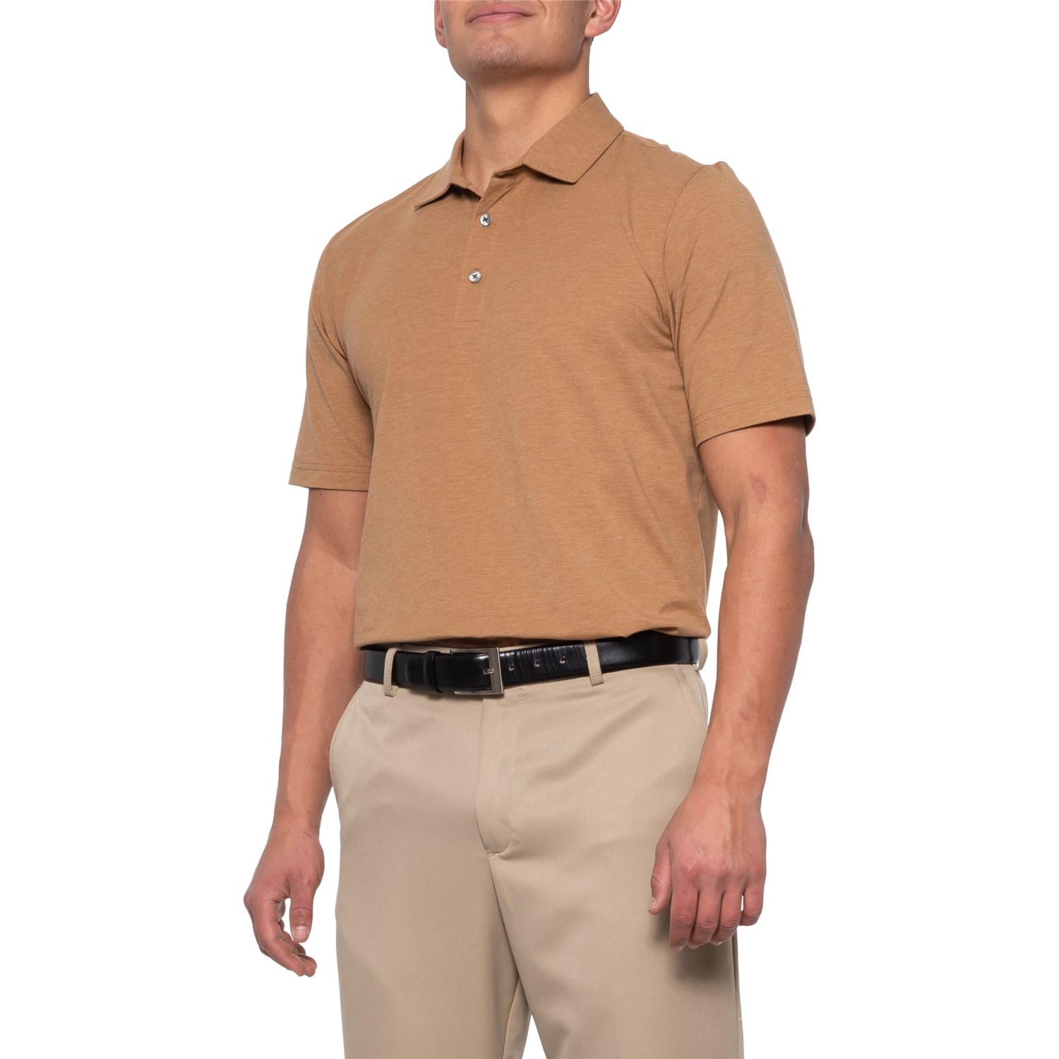 knitted polo shirt mens
