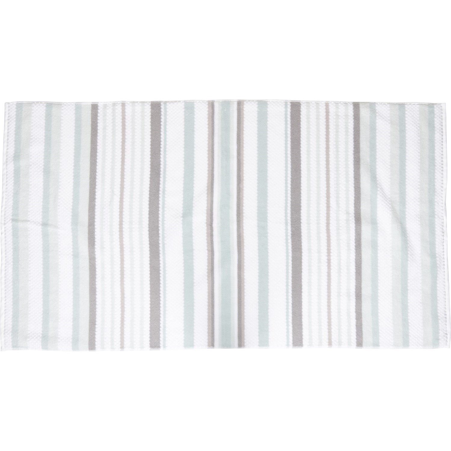 Caro Home Karen Yarn-Dyed Zero Twist Bath Towel - 500 gsm, Mineral ...