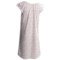 8851J_3 Carole Hochman Flutter Sleeve Nightgown - Short Sleeve (For Women)
