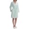 8612F_7 Carole Hochman Jersey Chemise and Robe Travel Set - 2-Piece (For Women)