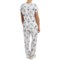 9989T_2 Carole Hochman Knit Pajamas - 2-Piece, Short Sleeve (For Women)