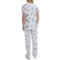 9989T_3 Carole Hochman Knit Pajamas - 2-Piece, Short Sleeve (For Women)
