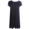 8285C_2 Carole Hochman Midnight by  Lovely Lattice Nightgown - Short Sleeve (For Women)