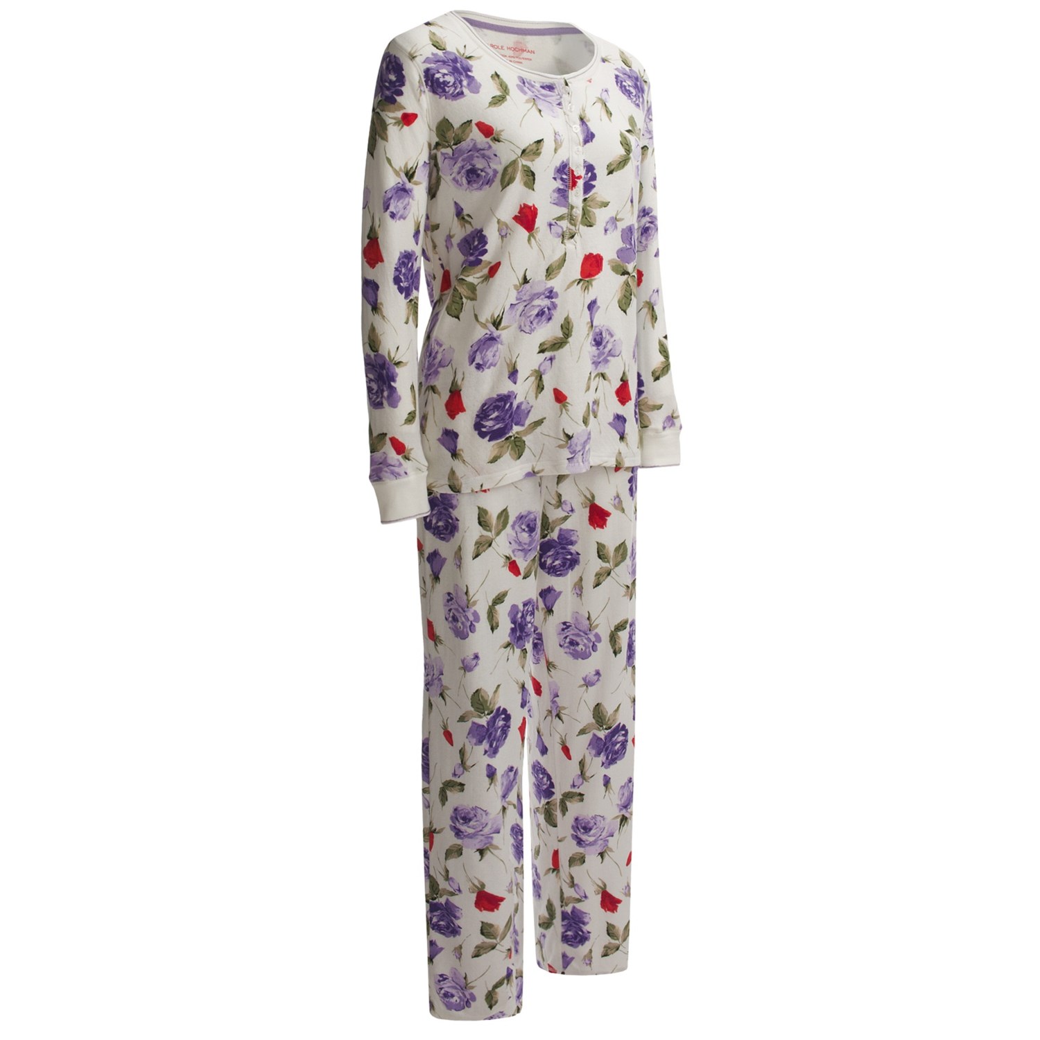 Carole Hochman Vintage Rosebud Pajamas - Long Sleeve (For Women) in ...