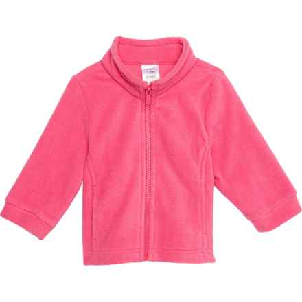 Carter's Toddler Girls Supersoft Polar Fleece Full-Zip Jacket in Pink