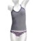 4151N_2 Carve Designs Catalina Tricot Tankini Top - UPF 50+ (For Women)