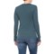 411HV_2 Carve Designs Marsolan Lace-Front Shirt - Long Sleeve (For Women)