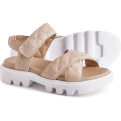 Ca'Shott Made in Portugal Caalison Chunky Sandals - Leather (For Women) in Calcare