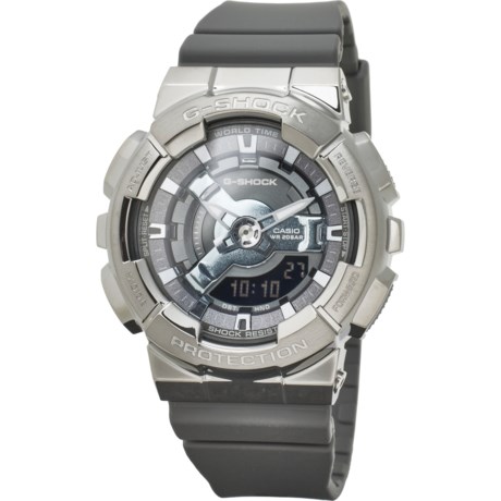 Casio G-Shock Analog-Digital Watch - 46 mm in Grey/Black
