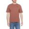 Caterpillar Heavyweight Embroidered T-Shirt - Short Sleeve in Russet