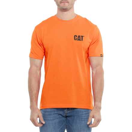 Caterpillar Kanou T-Shirt - Short Sleeve in Orange