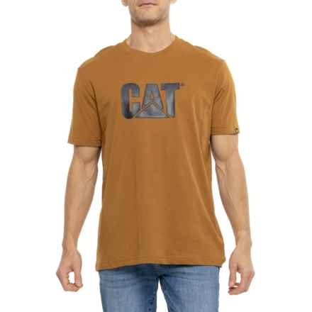 Caterpillar Kasmondu T-Shirt - Short Sleeve in Bronze