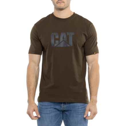 Caterpillar Kasmondu T-Shirt - Short Sleeve in Espresso